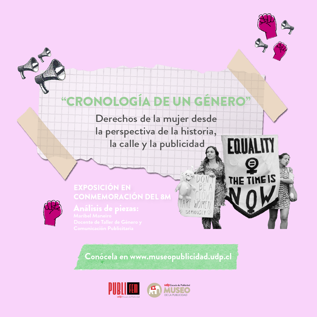 Publicidad UDP realiza exposición “Cronología de un género”