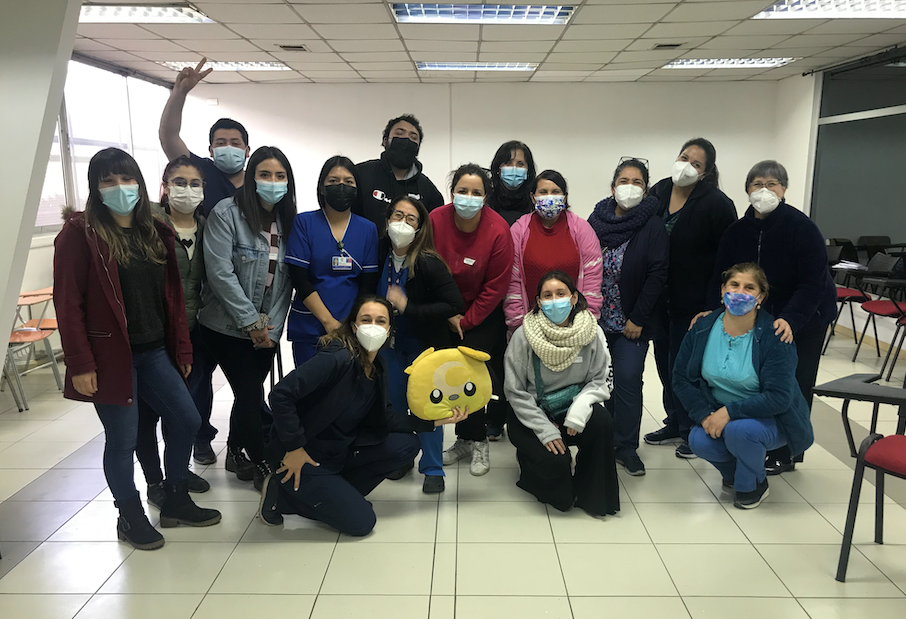 CEMSIC realizó capacitación de Soporte Vital Básico BLS a funcionarios del Hospital Barros Luco