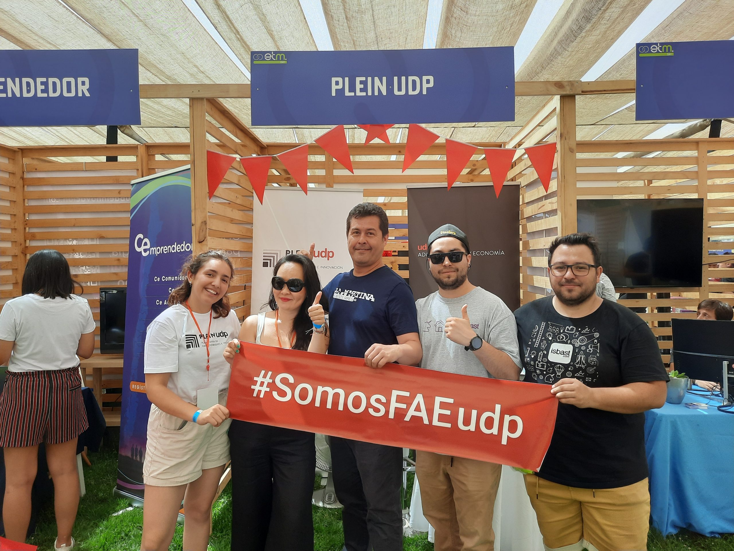 Plein UDP estuvo presente en ETM DAY 2022, el Encuentro Internacional de Emprendimiento e Innovación más grande del país