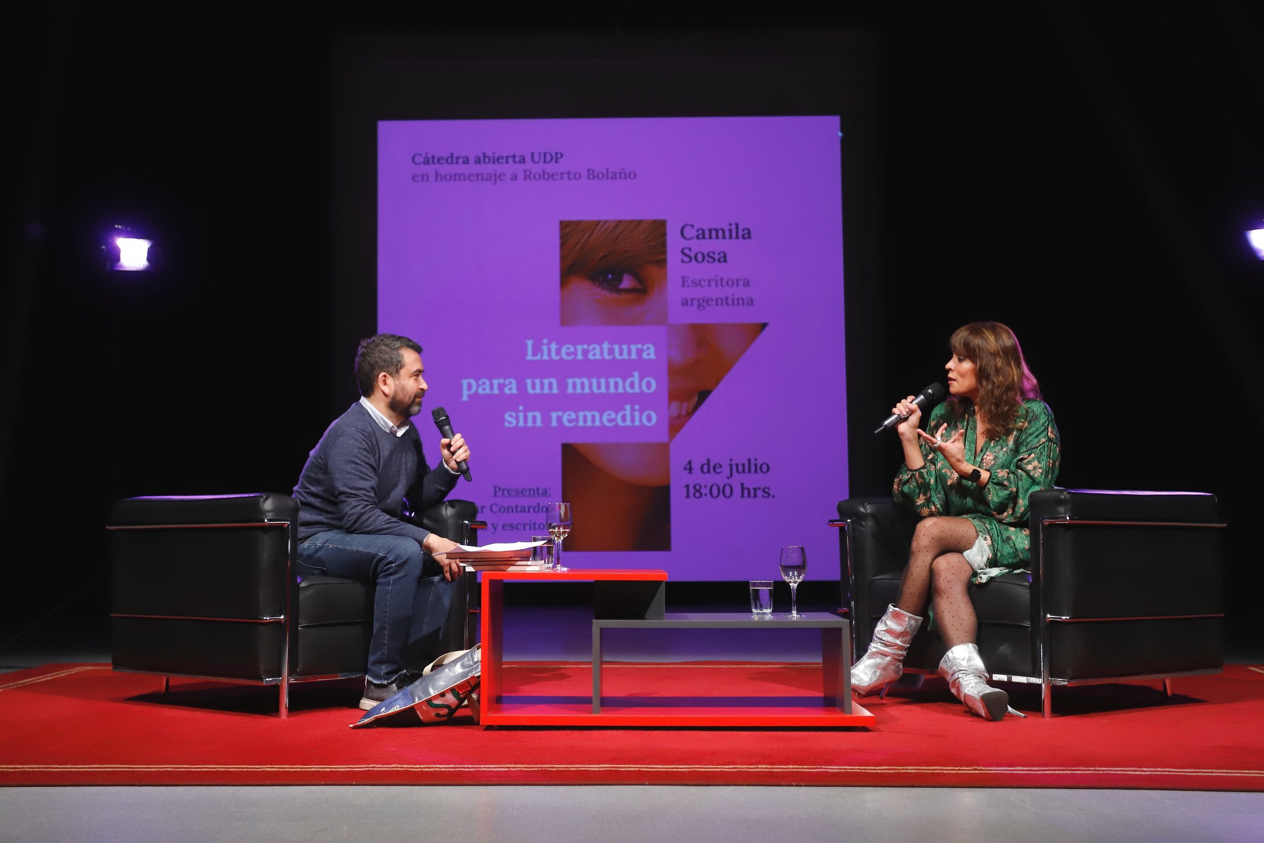 Camila Sosa en UDP: “Hay un tipo de imposición de la música, del lenguaje, en el que las travestis no participamos, ni los pobres, entonces un poco hay que ensuciar eso que parece tan esterilizado”