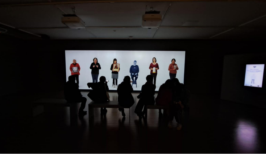 Videoinstalación inmersiva a 50 años del Golpe