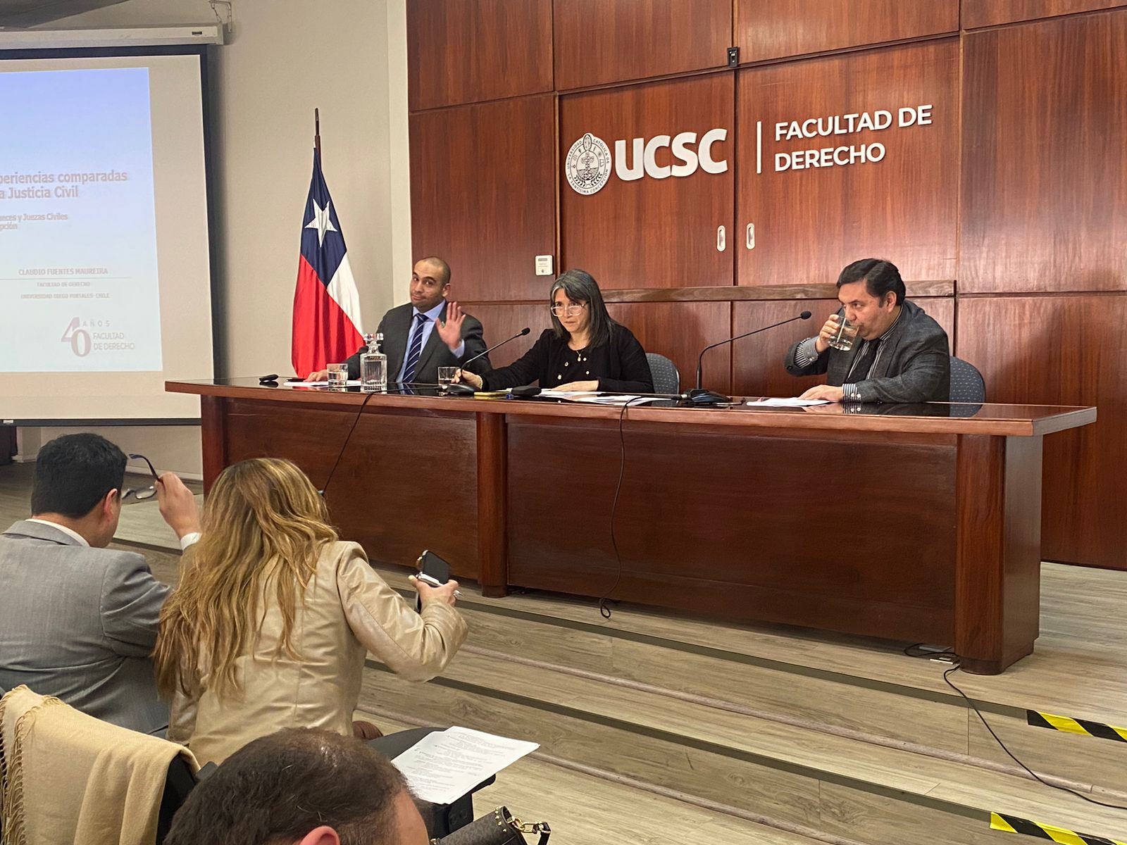 Profesor Claudio Fuentes participó del Primer Congreso Nacional de Juezas y Jueces Civiles 2023