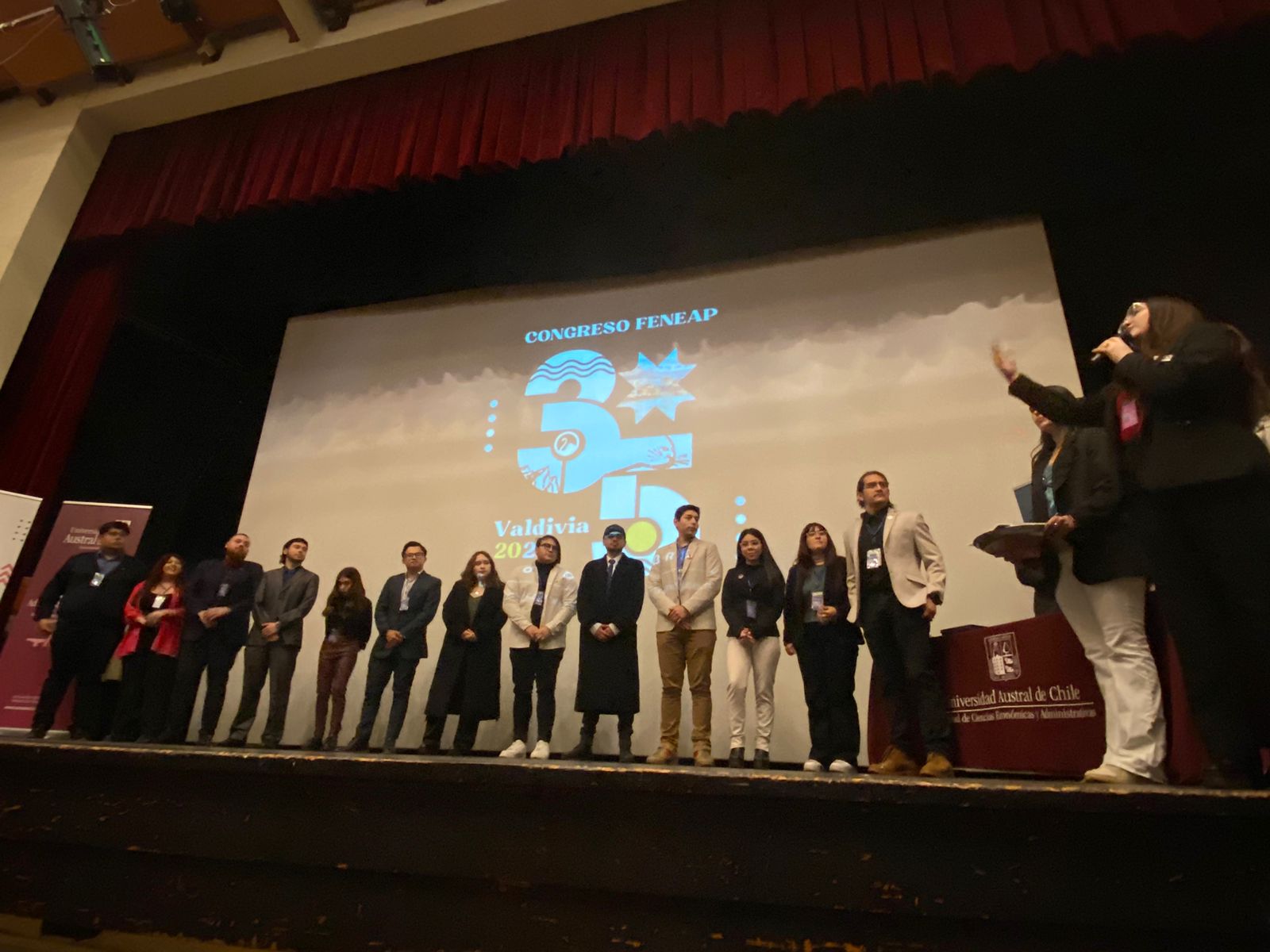 Estudiantes de la carrera de Administración Pública participan en el XXXV Congreso de la Federación Nacional de Estudiantes de Administración Pública