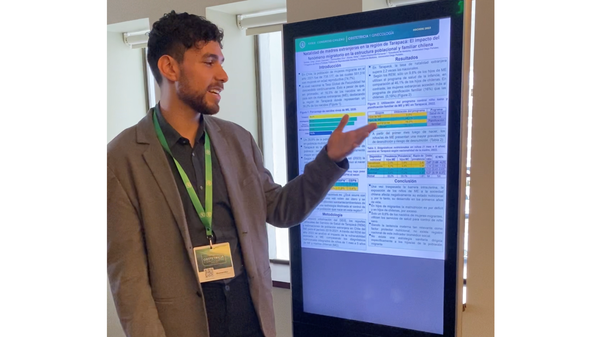 Estudiantes de Medicina UDP presentan investigación científica en el XXXIX Congreso Chileno de Obstetricia y Ginecología