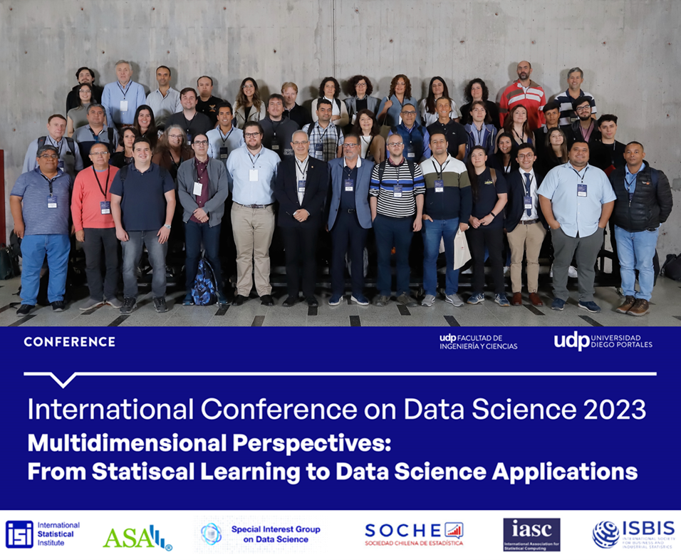 Con éxito se realizó la primera International Conference on Data Science 2023 organizada por la UDP