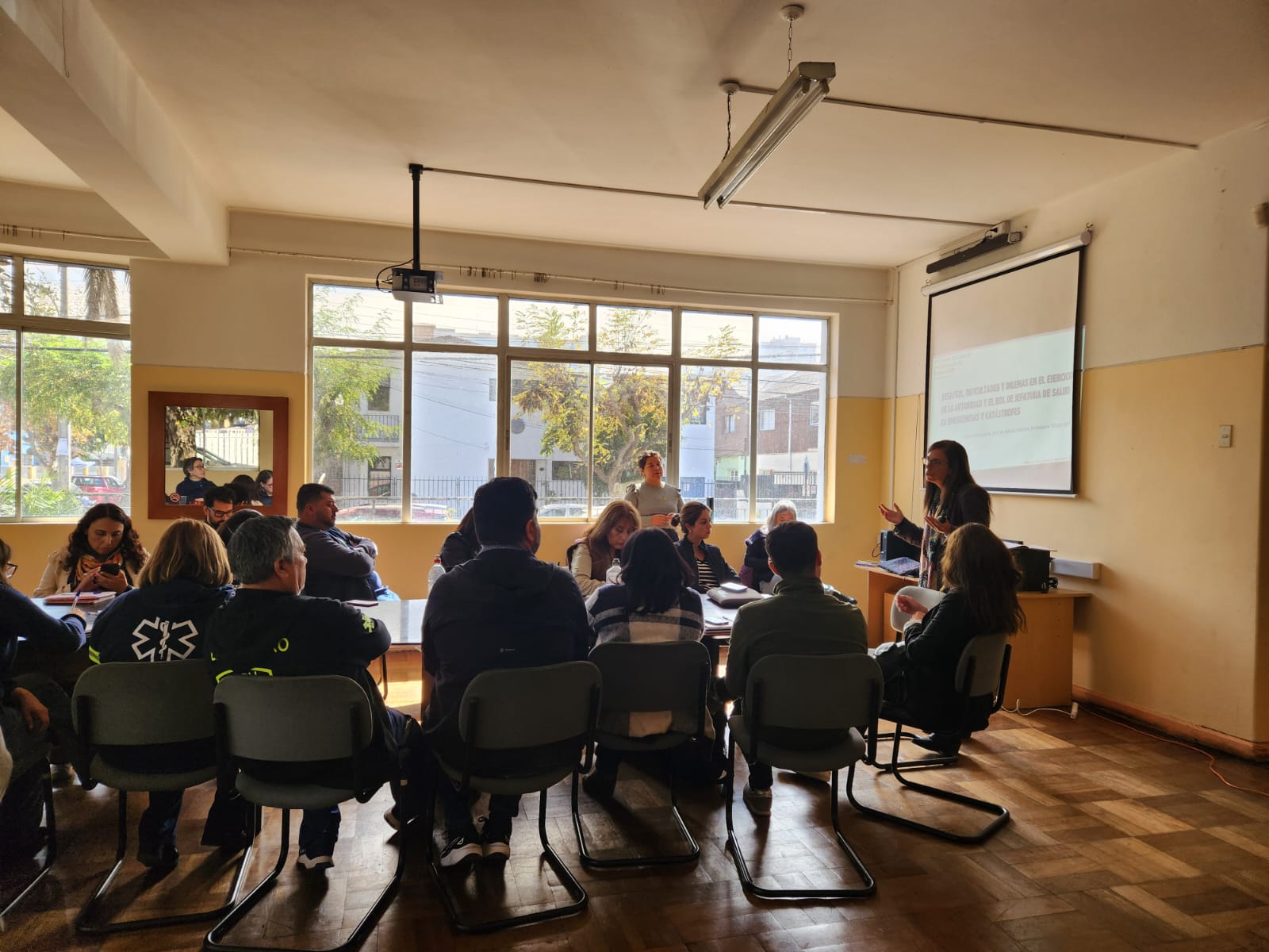 Profesora Elisa Ansoleaga lidera programa de Apoyo Psicosocial a personal de salud en la zona de catástrofe por los incendios en V Región