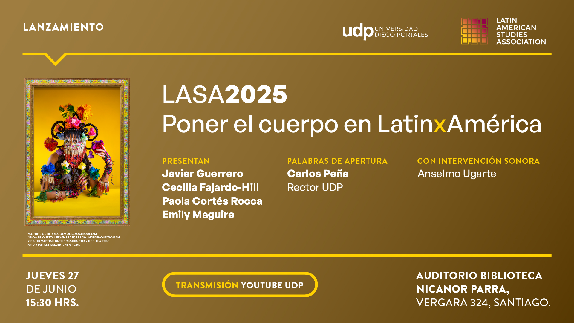 Asociación de Estudios Latinoamericanos presenta en la UDP edición 2025 ...
