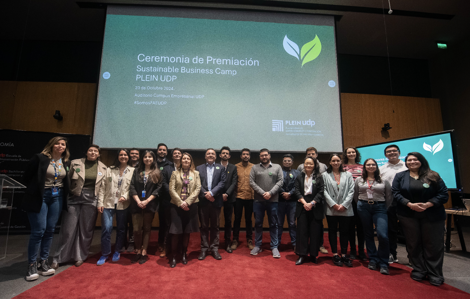 Más de 90 equipos celebran premiación de nueva versión del Sustainable Business Camp PLEIN 2024