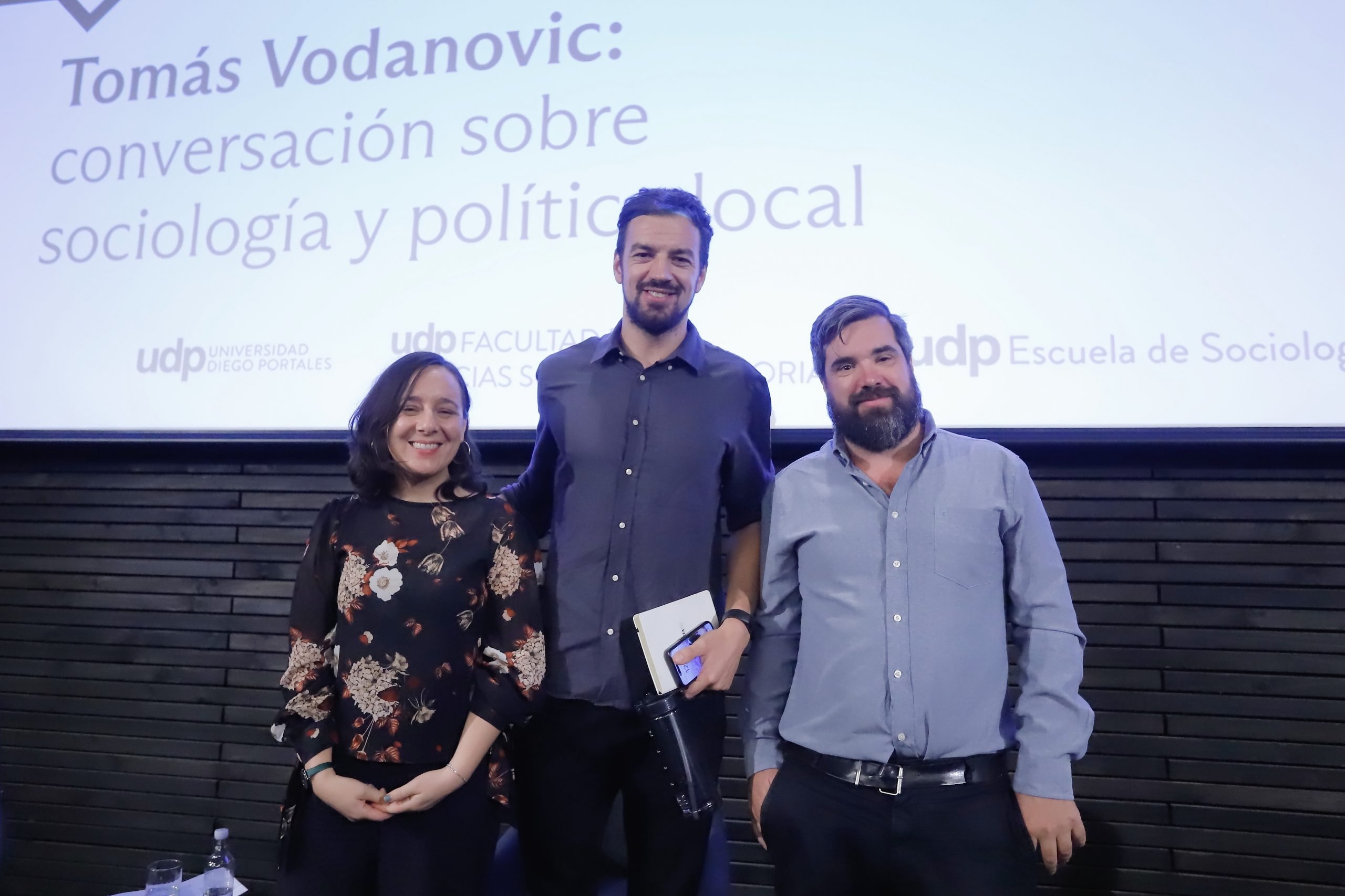 Conversatorio con Tomás Vodanovic en la UDP: “Me pareció interesante la posibilidad de estudiar algo que te permitiera comprender cómo se organizaba la sociedad chilena”