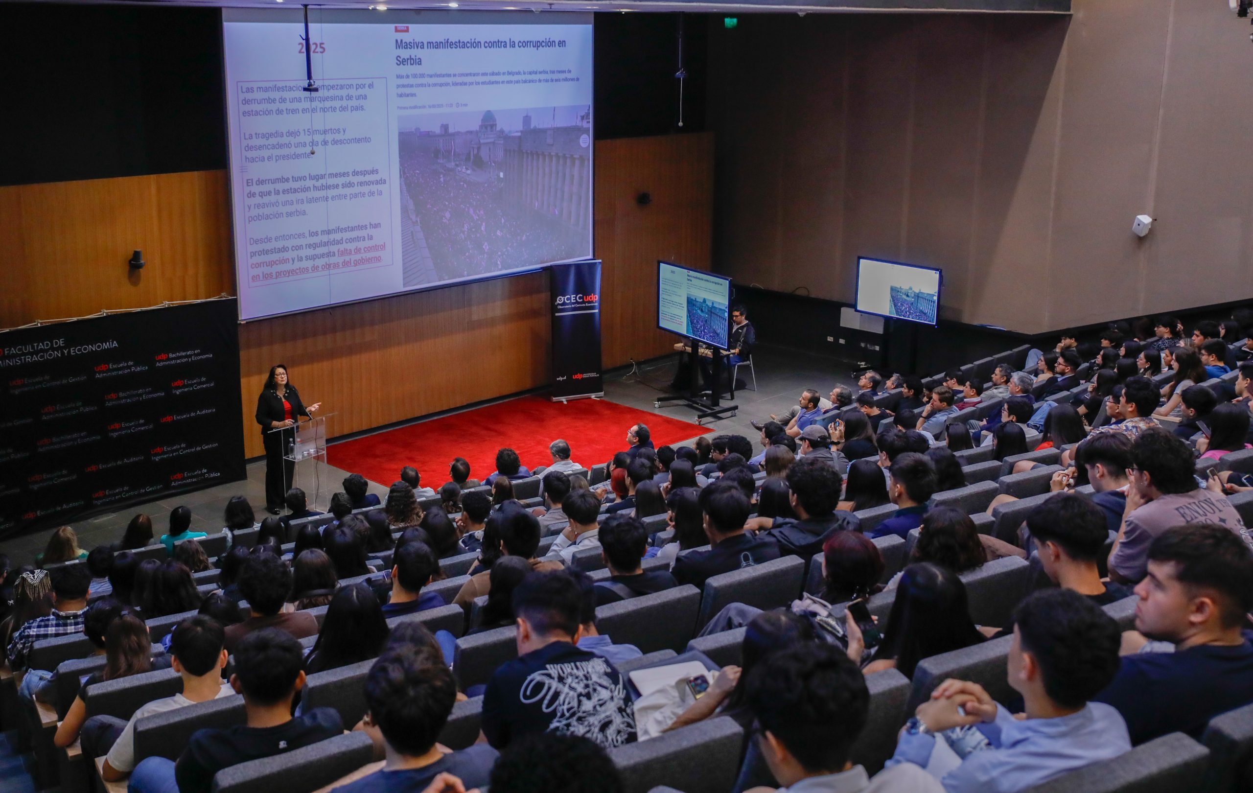 Seminario del ciclo Empresa, Gobierno y Sociedad abordó el control en la función pública con la participación de la Contralora General Dorothy Pérez